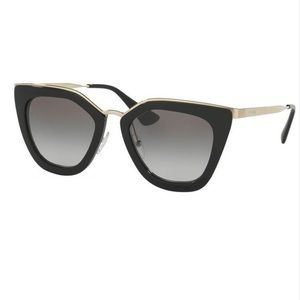 Prada sunglasses SPR53S - Black/Brown